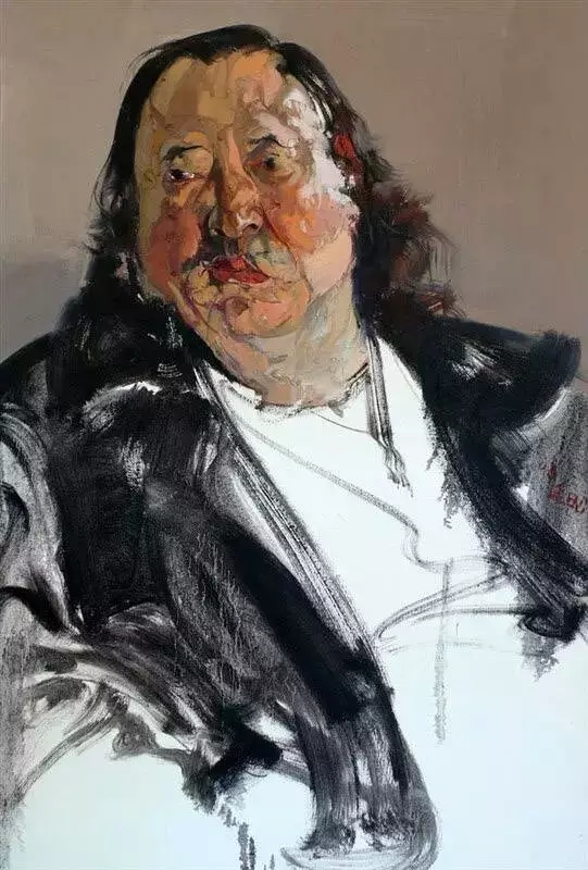 油画人物作品赏——张延昭